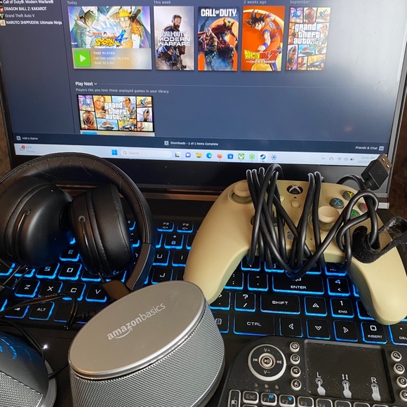 Gaming Laptop With Games And Accessories (what 512GB SSD Intel Core i5-11400H